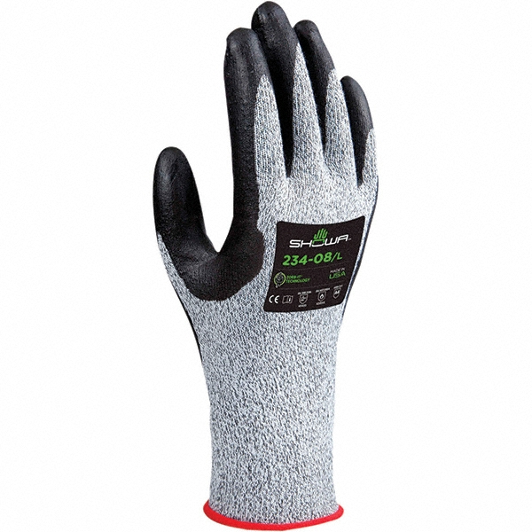 Made in USA Cleaning & Finishing Brush: 4-1/4" Brush Length, 2-1/2" Brush Width, Horsehair Bristles - 1806-HH