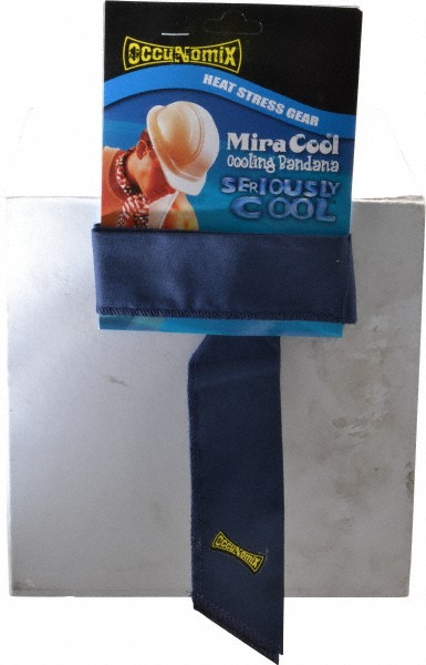 PRO-SOURCE Wet Mop Loop: Clamp Jaw, X-Small, Blue & White Mop, Synthetic - 08625485