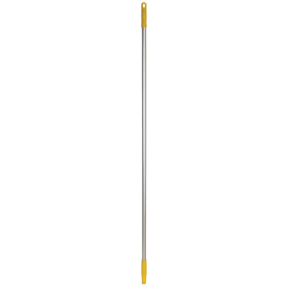 Vikan ColorCore Aluminum Handle, 0.9", 57.1", Yellow - 294116