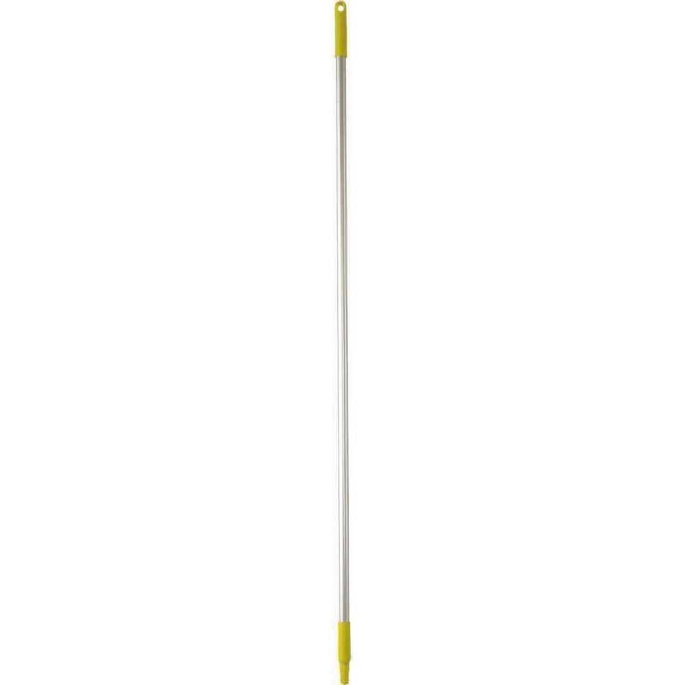 Vikan ColorCore Aluminum Handle, 0.9", 57.1", Yellow - 294116