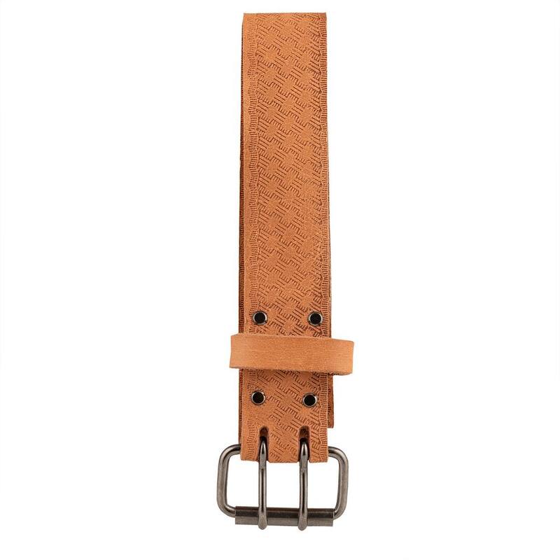 BUCKET BOSS 2 in. Classic Series Saddle Leather Extra Large Work Tool Belt (Waists 37 in. to 56 in.) - 55134