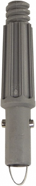 Weiler Handle & Pole Accessories: Tapered Adapter, Threaded Handle, Wood, Tan - 75505