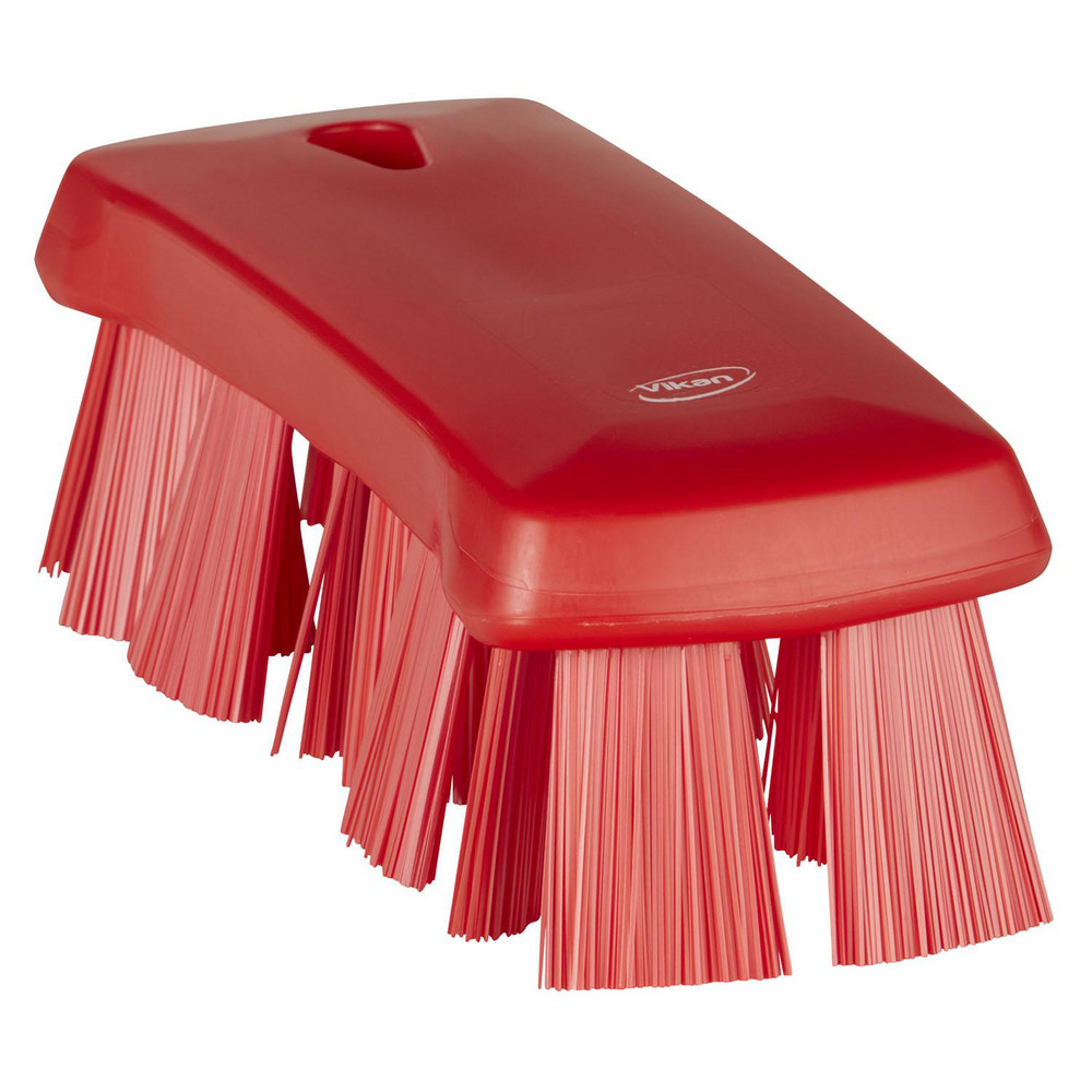 Vikan UST Hand Brush, 6.9" Stiff, Pink - 38911