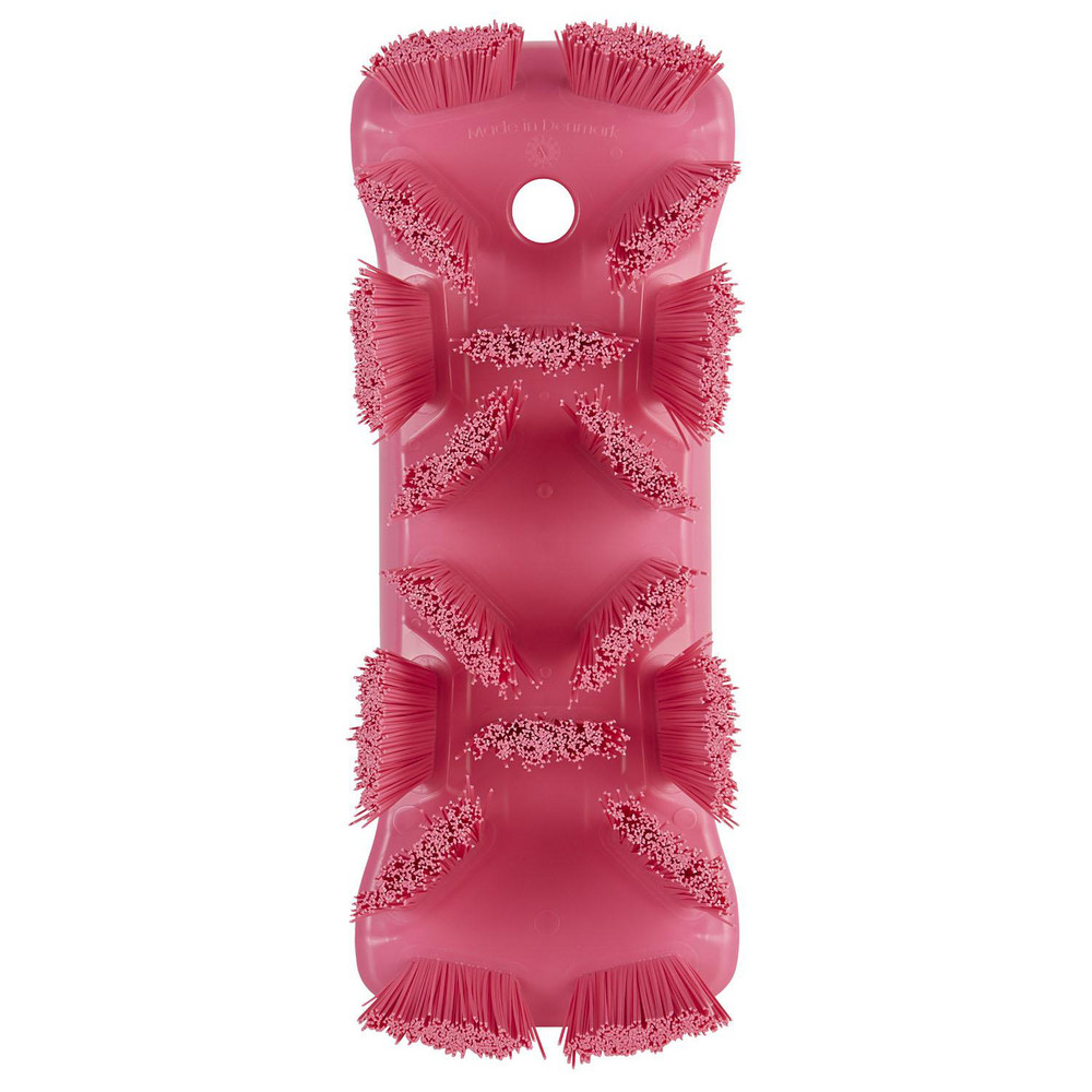 Vikan UST Hand Brush, 6.9" Stiff, Pink - 38911