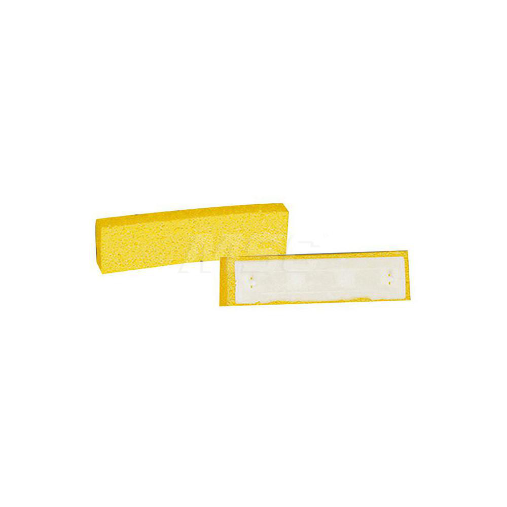 Rubbermaid 12" Cellulose Sponge Mop with Steel Handle, Yellow - FG643500BRNZ