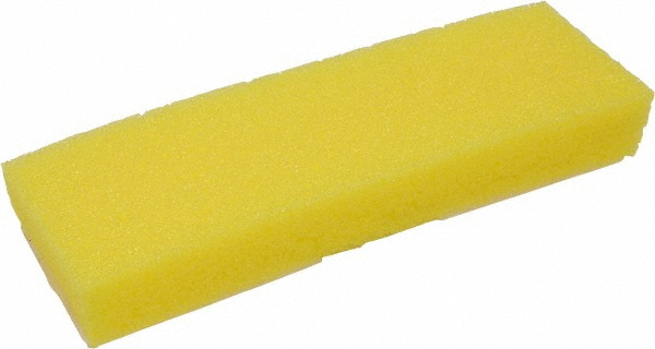 Rubbermaid 12" Cellulose Sponge Mop with Steel Handle, Yellow - FG643500BRNZ