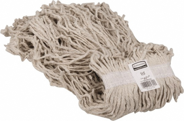 Weiler Wet Mop Heads & Pads: Connection Type: Clamp; Head Material: Cotton; Style: Cut End - 75105