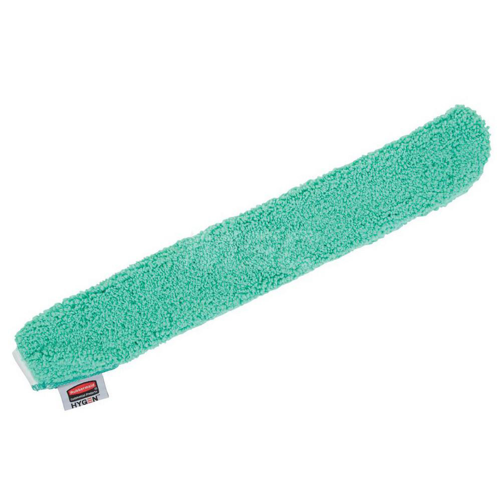 Rubbermaid HYGEN Flexible Microfiber Dusting Cover/Sleeve, 20 inch, Green - FGQ85100GR00