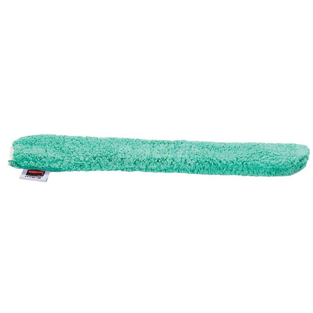 Rubbermaid HYGEN Flexible Microfiber Dusting Cover/Sleeve, 20 inch, Green - FGQ85100GR00