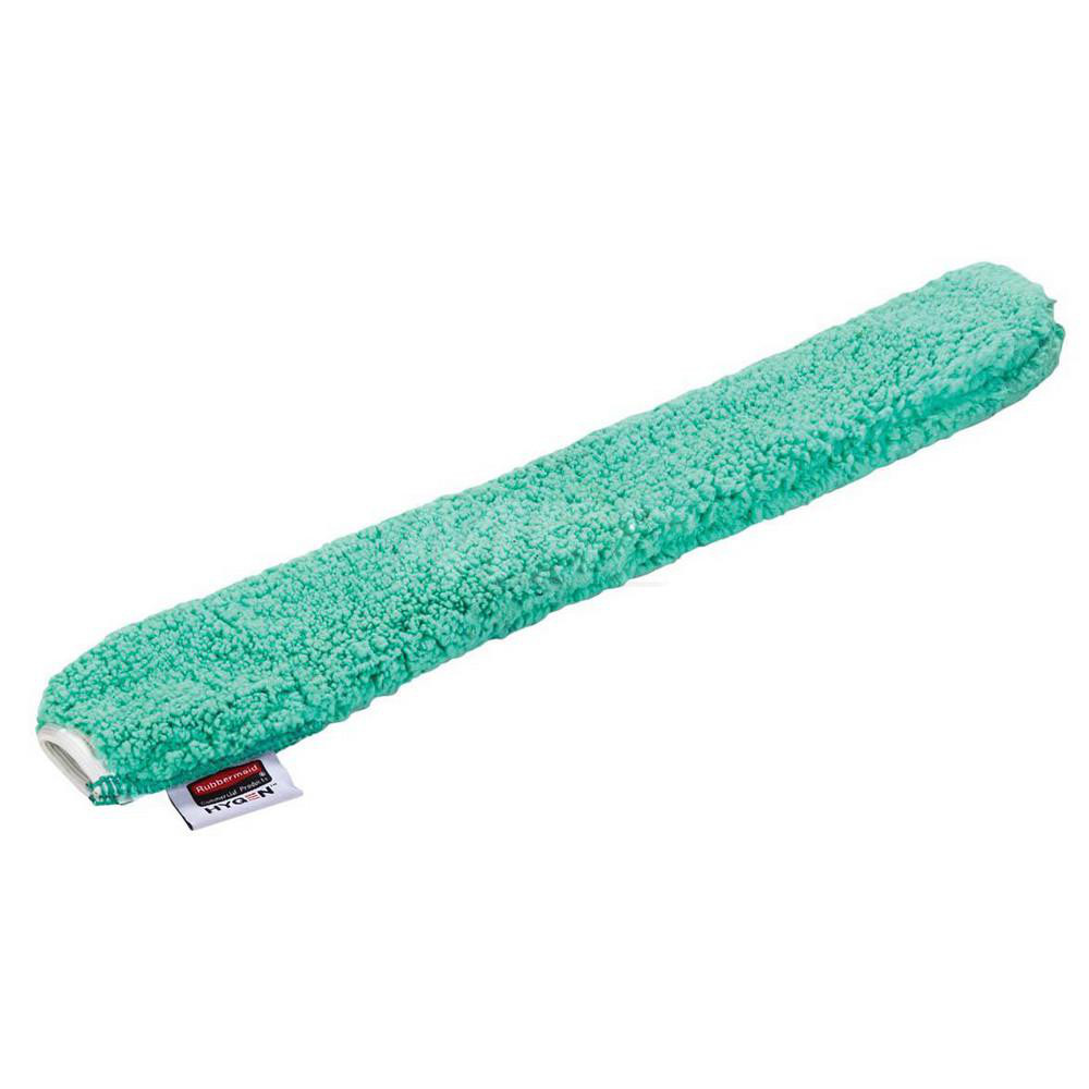 Rubbermaid HYGEN Flexible Microfiber Dusting Cover/Sleeve, 20 inch, Green - FGQ85100GR00