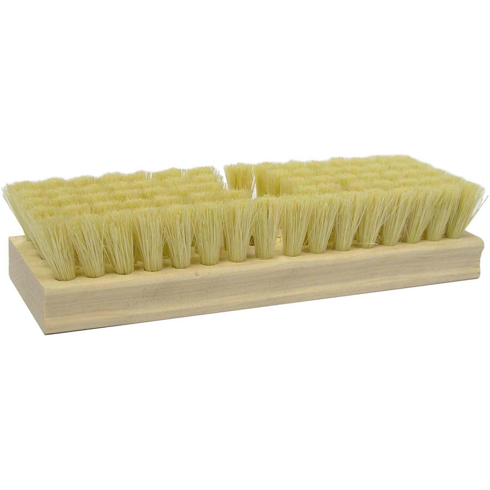 Weiler Scrub & Scouring Brushes: Brush Type: Scrub Brush; Bristle Material: Tampico; Block Material: Wood; Brush Length: 8-1/4 in - 73111