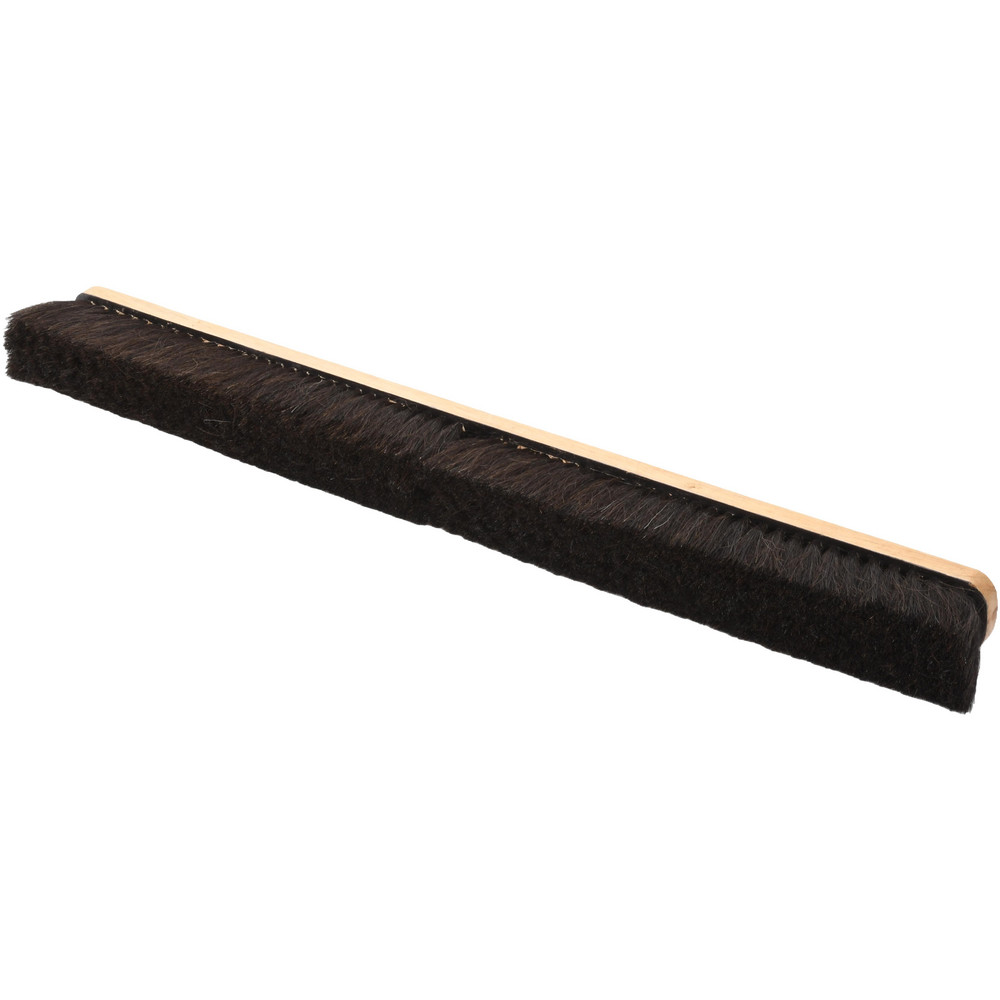 PRO-SOURCE Push Broom: 36" Wide, Horsehair Bristle - SWP36-HOR