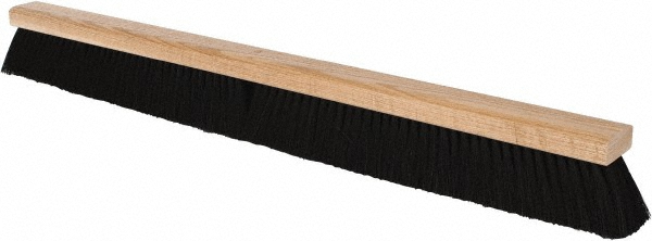 Bon Tool Push Broom: 13.5" Wide, Tampico Bristle - 15-256