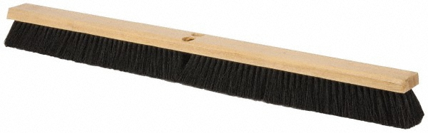 Bon Tool Push Broom: 13.5" Wide, Tampico Bristle - 15-256