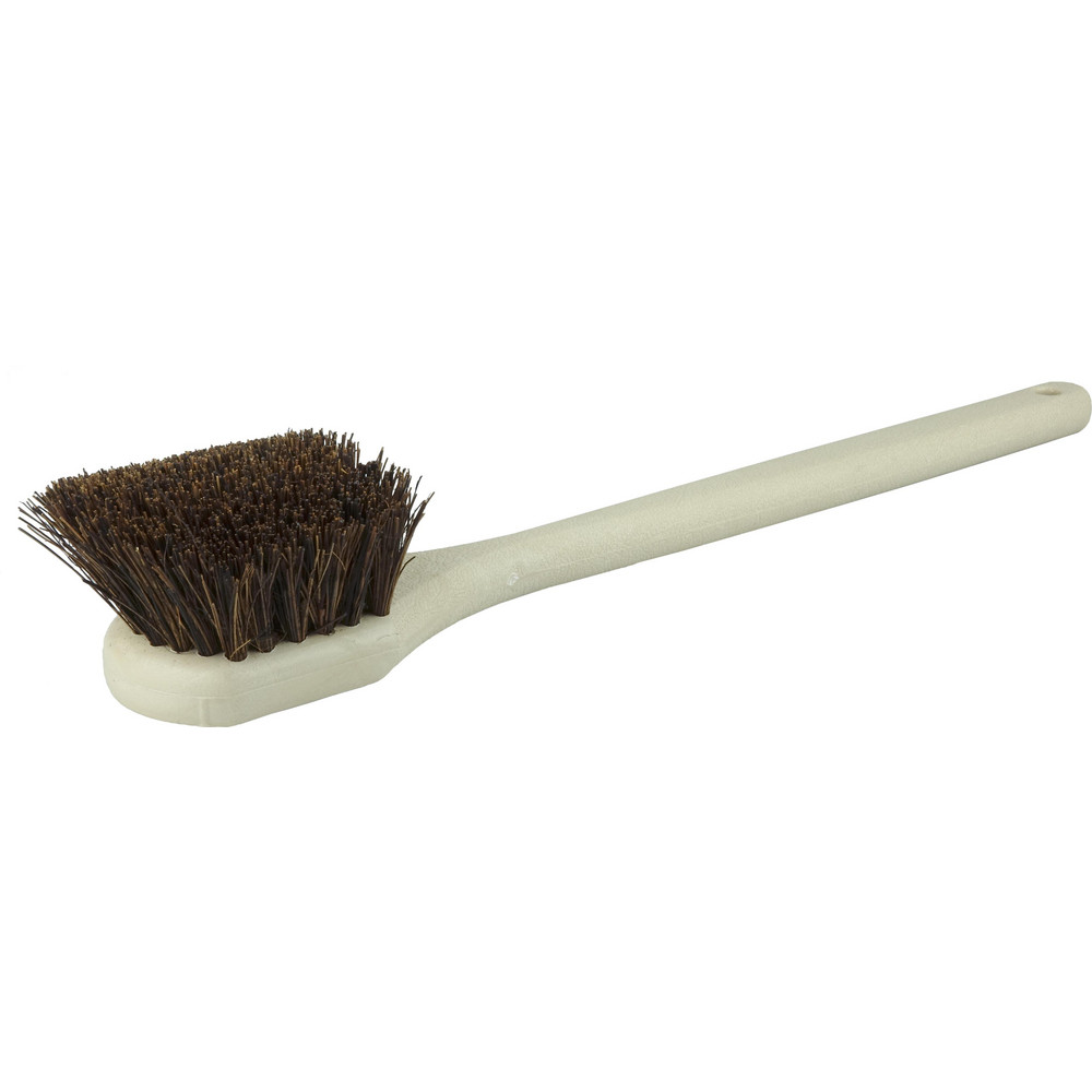 Weiler Scrub & Scouring Brushes: Brush Type: Scrub Brush; Bristle Material: Palmyra; Block Material: Foam; Brush Length: 20 in - 79107