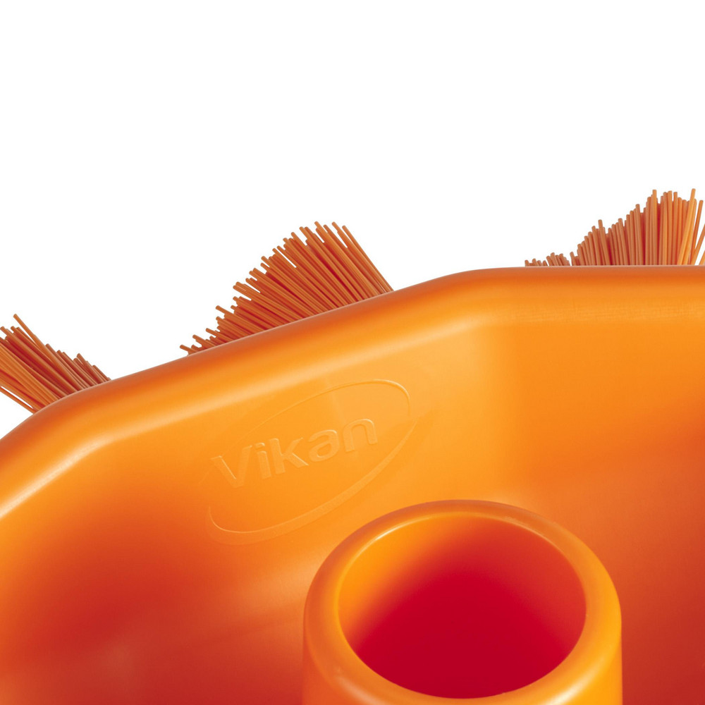 Vikan Scrub & Scouring Brushes: Brush Type: Scrub Brush; Bristle Material: Polyester; Block Material: Polypropylene; Brush Length: 7.5 in - 70307