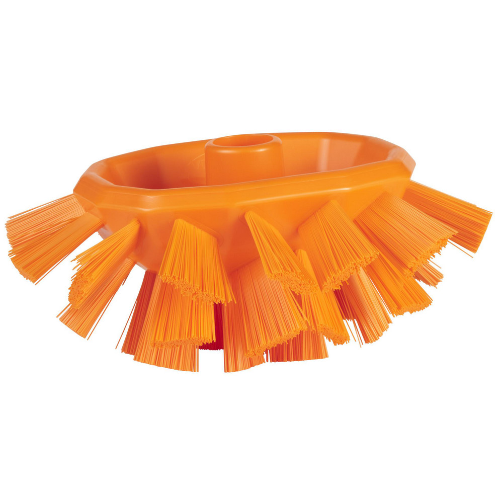 Vikan Scrub & Scouring Brushes: Brush Type: Scrub Brush; Bristle Material: Polyester; Block Material: Polypropylene; Brush Length: 7.5 in - 70307
