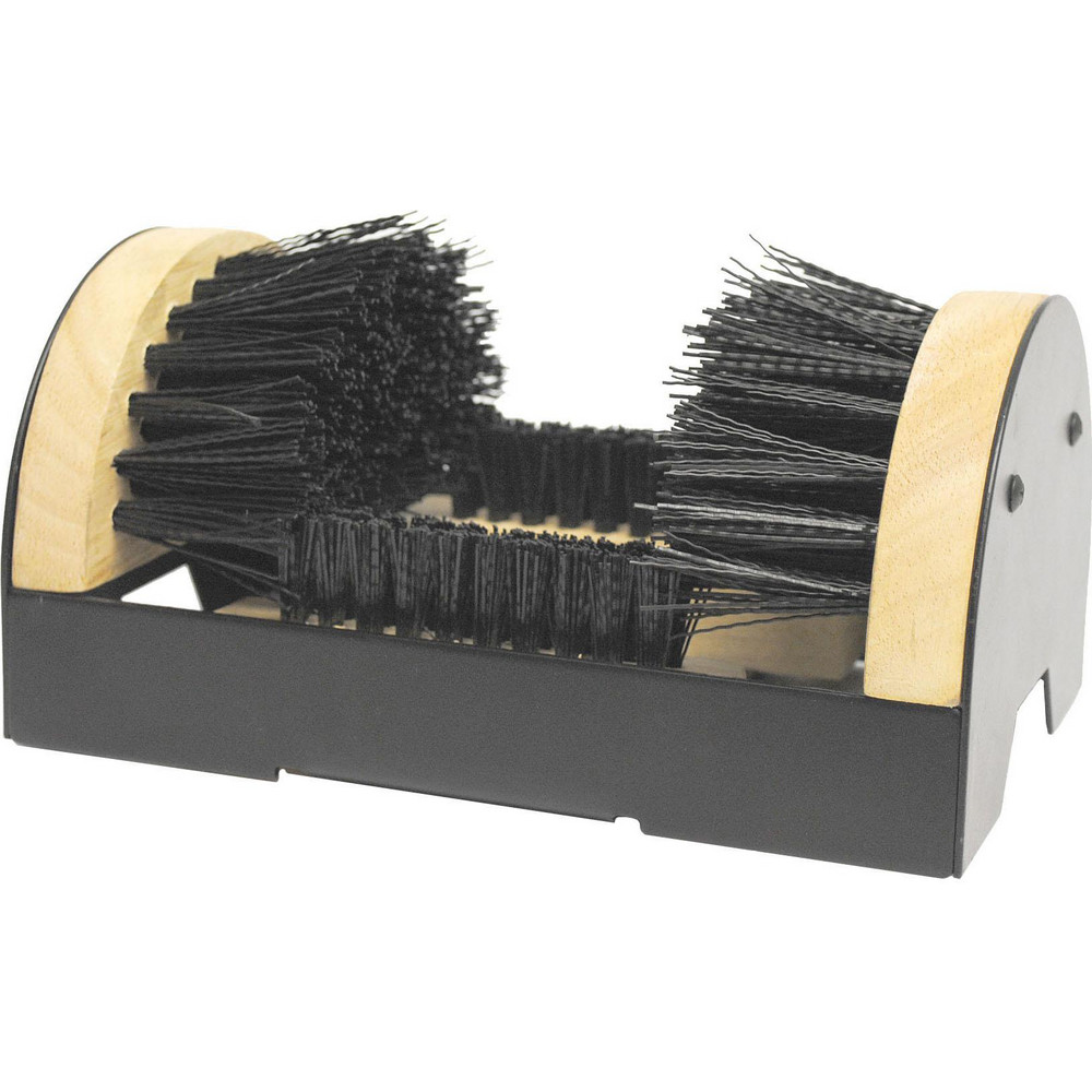 Weiler Scrub & Scouring Brushes: Brush Type: Deck Scrub Brush; Bristle Material: Palmyra; Block Material: Wood; Brush Length: 9 in - 44428