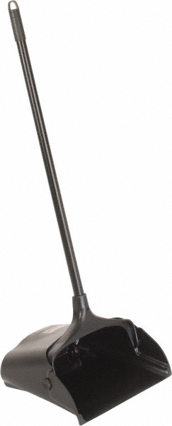 Vikan Lobby Dustpan w/Broom, 14.6", Purple - 62508