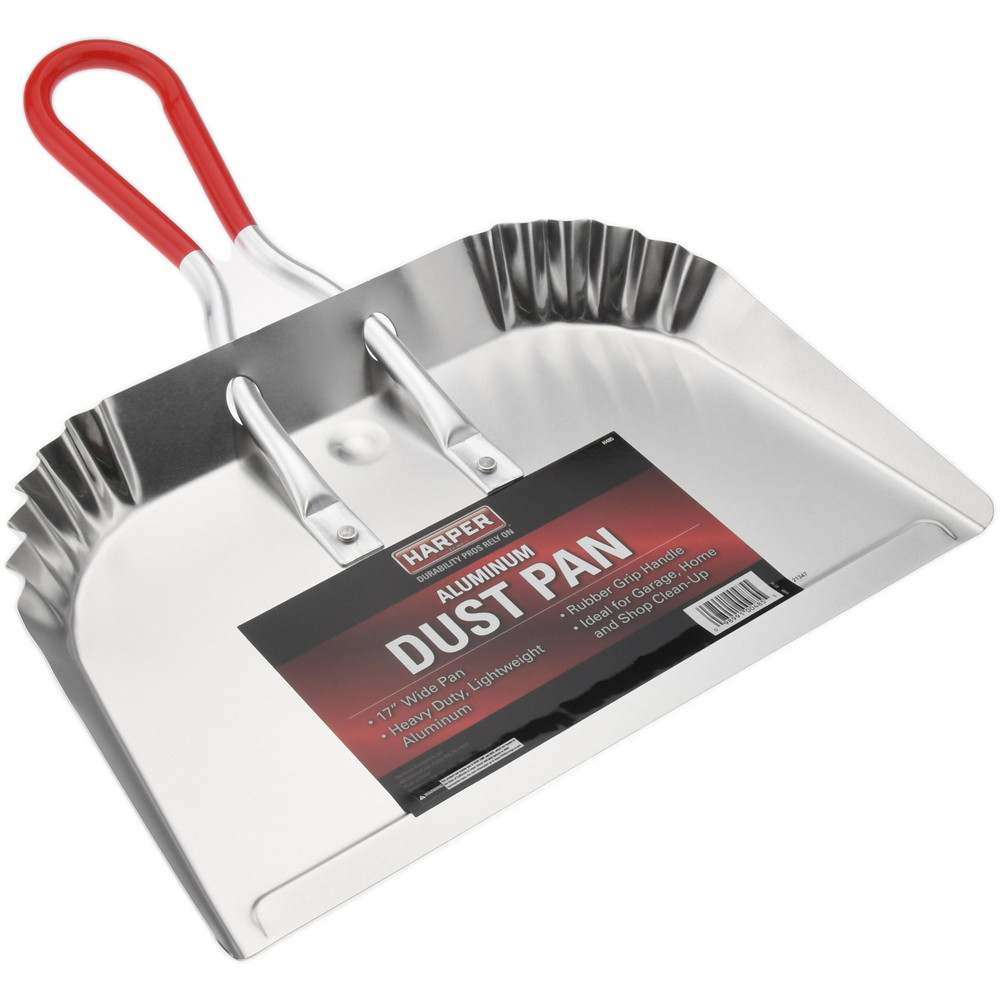 Vikan Lobby Dustpan w/Broom, 14.6", Purple - 62508