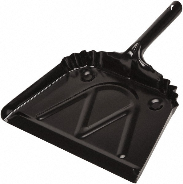 Vikan Lobby Dustpan w/Broom, 14.6", Purple - 62508