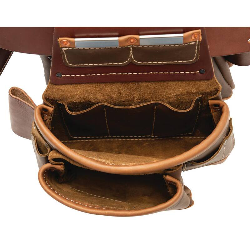 Weaver Tool Gear Framer Pro Brown Leather Waist Tool Belt - 85250-65-01