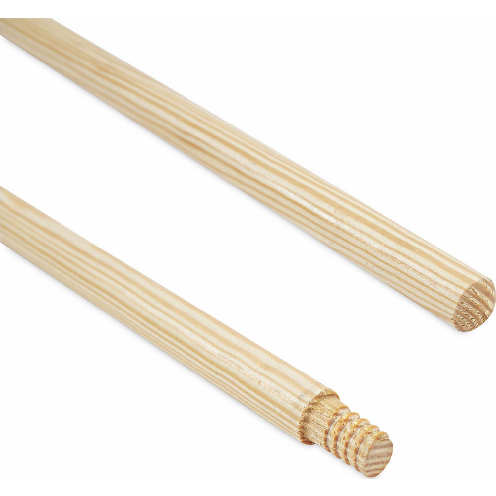Boardwalk Mop Handle: 60" Long Use with Boardwalk Broom Heads - BWK122