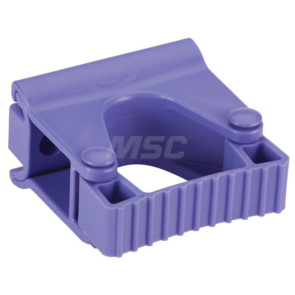 Vikan Hygienic Wall Bracket, Grip Band Module, 3.2", Purple - 10138