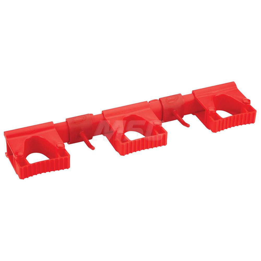Vikan Hygienic Wall Bracket, Grip Band Module, 3.2", Purple - 10138