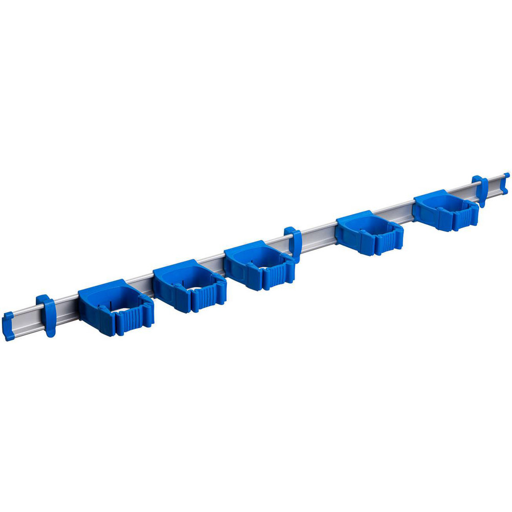 Vikan Hygienic Hi-Flex Wall Bracket System, 16.5", Black - 10119