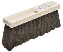 AbilityOne Push Broom: 16" Wide, Polypropylene Bristle - 7920015547100
