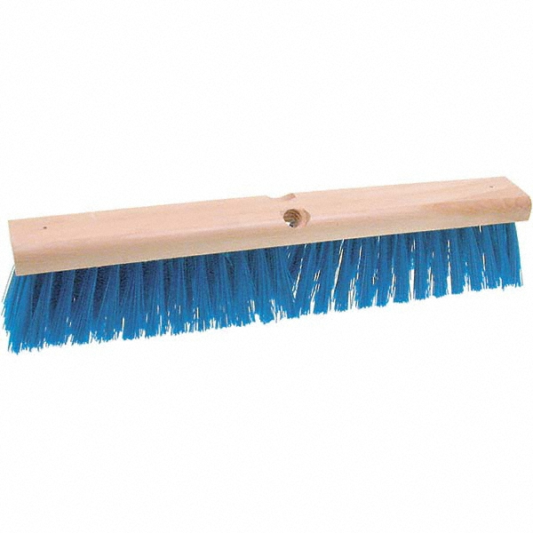 AbilityOne Push Broom: 16" Wide, Polypropylene Bristle - 7920015547100