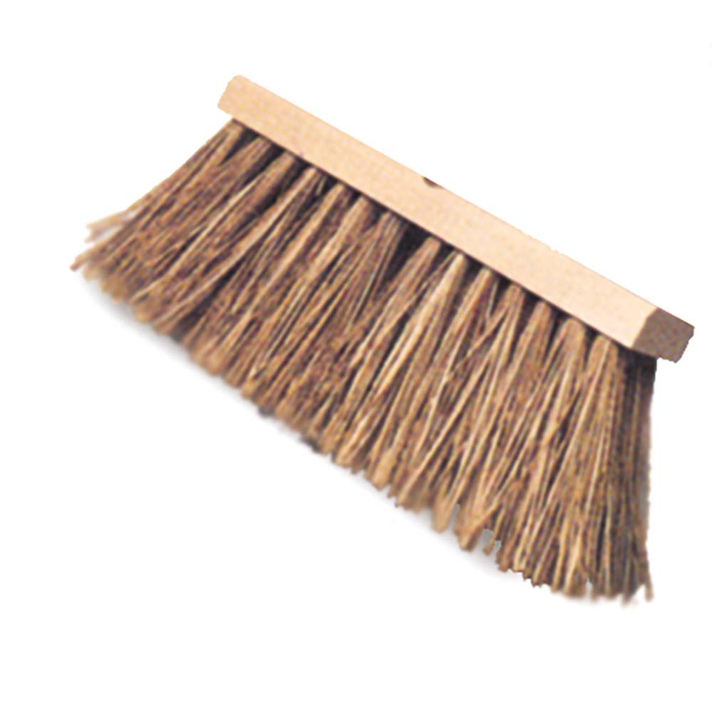 AbilityOne Push Broom: 16" Wide, Polypropylene Bristle - 7920015547100