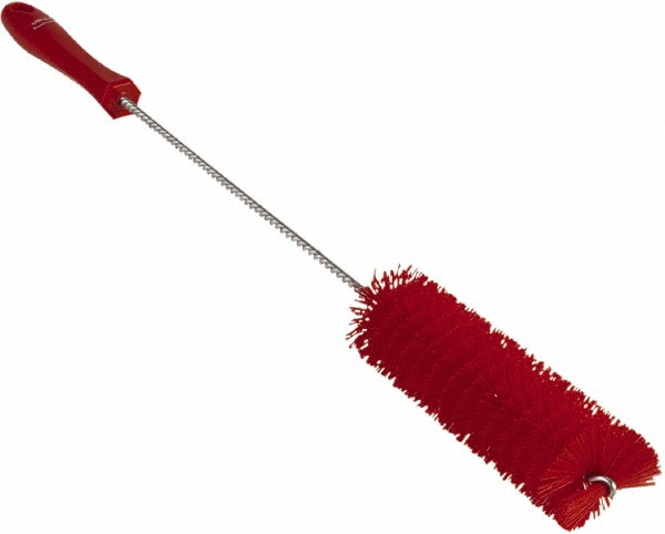 Vikan Tube Brush, 1.6", 19.7", Stiff, Blue - 53783