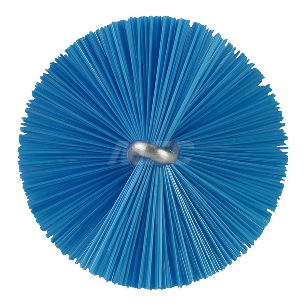 Vikan Tube Brush, 1.6", 19.7", Stiff, Blue - 53783