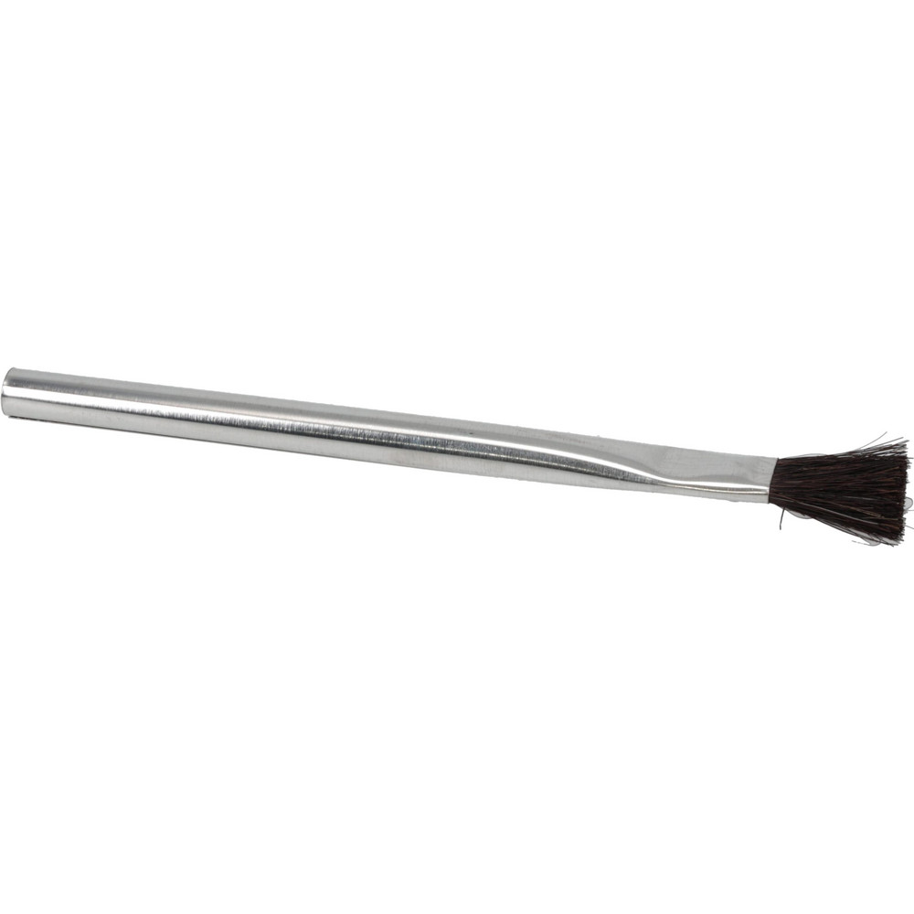 Made in USA Cleaning & Finishing Brush: 4-1/4" Brush Length, 2-1/2" Brush Width, Synthetic Bristles - 806-N