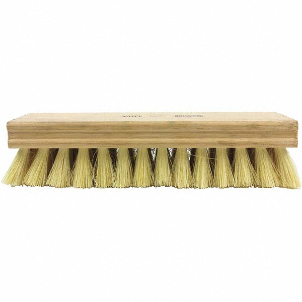 Weiler Scrub & Scouring Brushes: Brush Type: Scrub Brush; Bristle Material: Palmyra; Block Material: Wood; Brush Length: 8 in - 44025