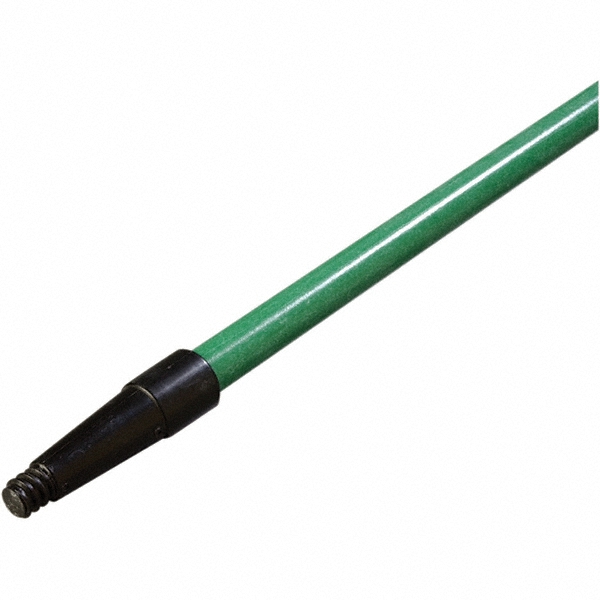 Carlisle Sparta® Spectrum® Handle, Fiberglass, Tapered, Threaded Handle, 60" Long, 1" Dia, Green - 4022009