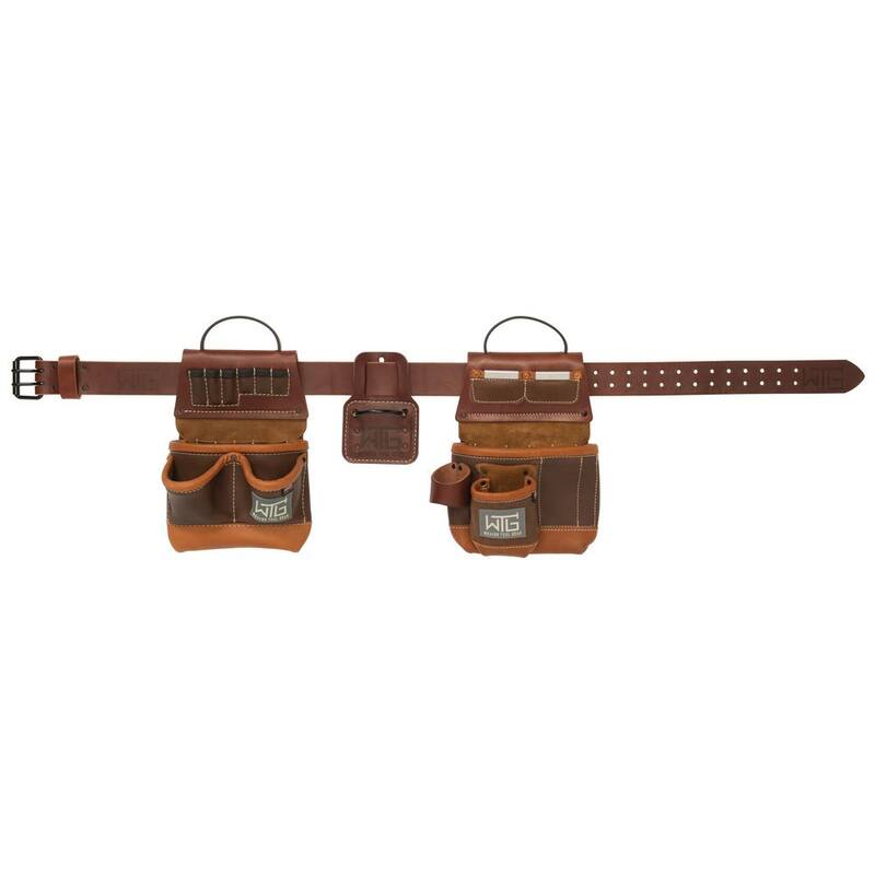 Weaver Tool Gear Trimmer Pro Brown Leather Waist Tool Belt - 85251-55-01