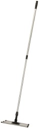 AbilityOne Mop Handle: 1-1/8" Dia, 54" Long, Tapered - 7920001415452