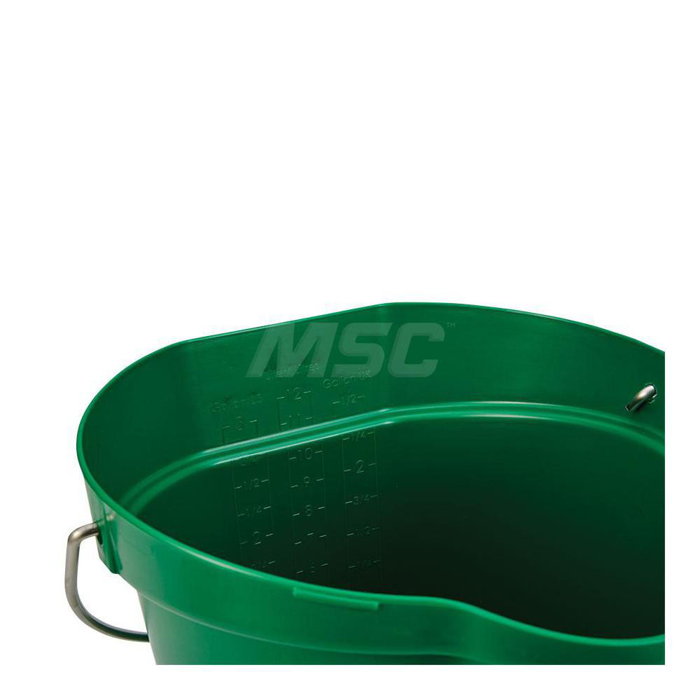 Vikan Hygiene Bucket, 3.17 Gallon(s), Green - 56862