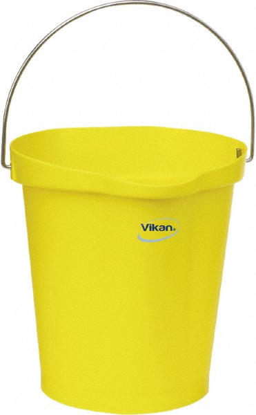 Vikan Hygiene Bucket, 3.17 Gallon(s), Green - 56862