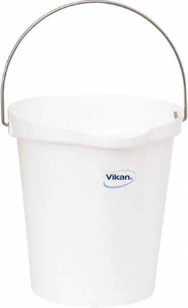 Vikan Hygiene Bucket, 3.17 Gallon(s), Green - 56862