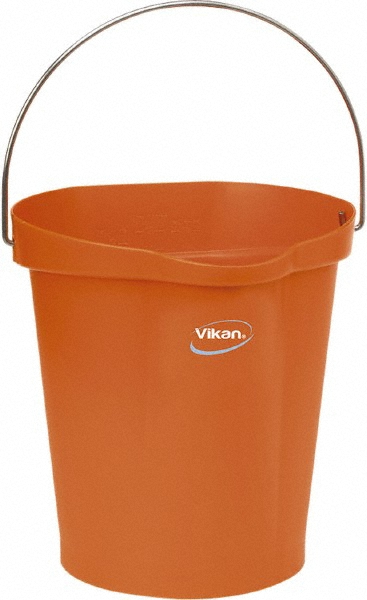 Vikan Hygiene Bucket, 3.17 Gallon(s), Green - 56862