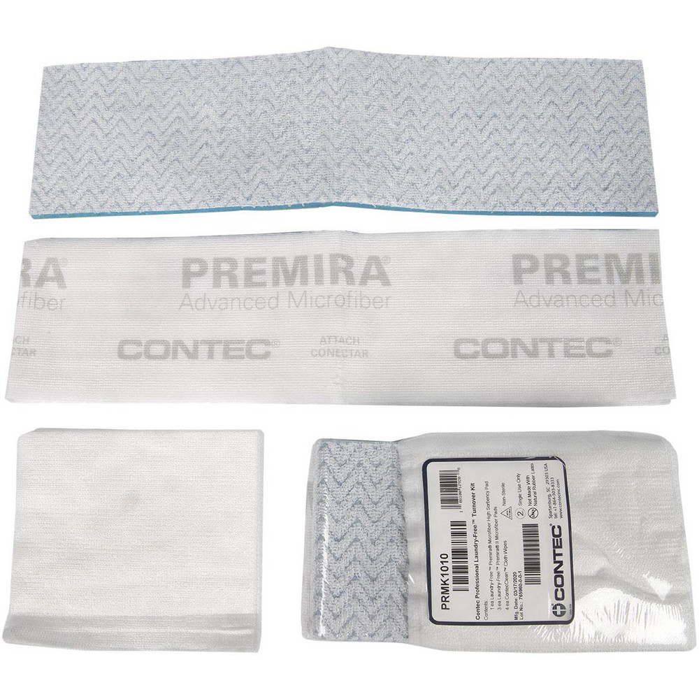 Rubbermaid Contains 1- Flat Mop Kit( MSC# 13153127), 2-Adaptable Flat Mop Pads (MSC# 13153093), 1- Wringer Insert (MSC# 16746794), 1-Quick-Connect Handle (MSC# 57218026) - 2132426
