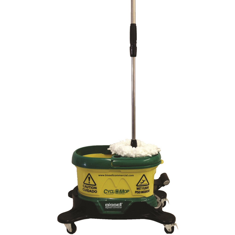 Rubbermaid Contains 1- Flat Mop Kit( MSC# 13153127), 2-Adaptable Flat Mop Pads (MSC# 13153093), 1- Wringer Insert (MSC# 16746794), 1-Quick-Connect Handle (MSC# 57218026) - 2132426