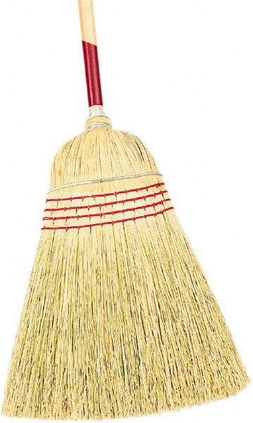 PRO-SOURCE 56" OAL Corn Bristle Broom - 09246133