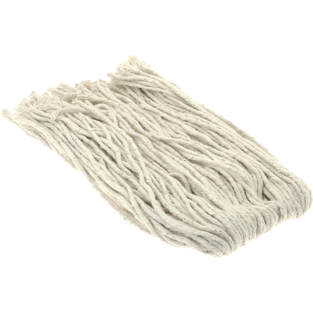 AbilityOne Wet Mop Cut: Clamp Jaw, Medium, Natural Mop, Cotton - 7920001415549