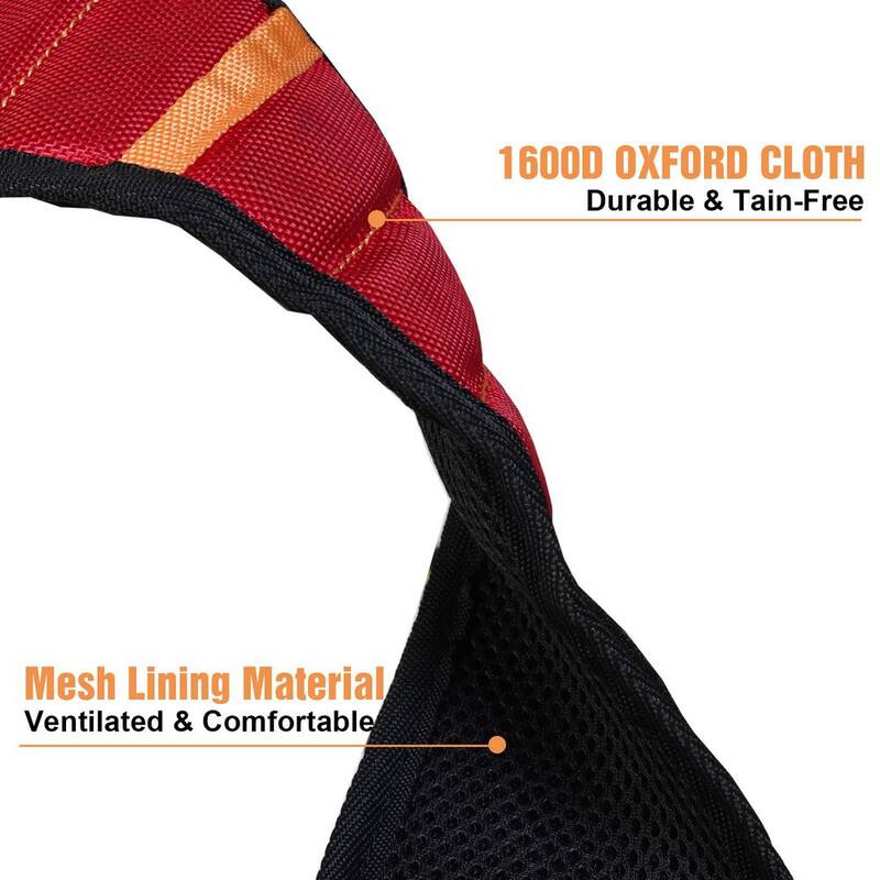 Big Red Magnetic Wristband 1600D Oxford Fabricfor DIY and Professionals - ATRCX15R