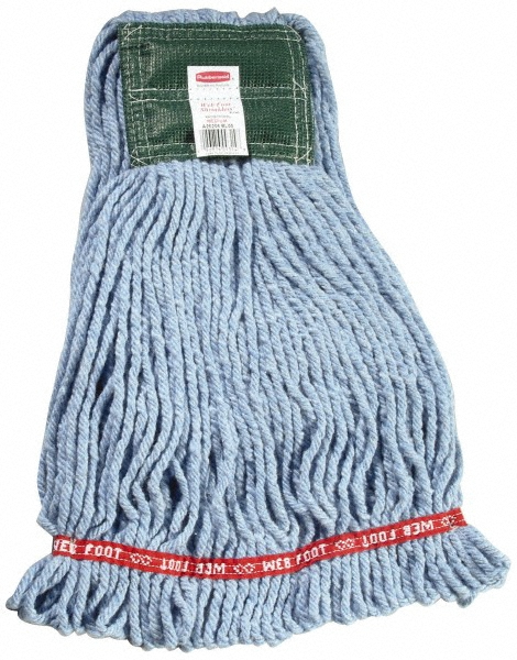 Rubbermaid Wet Mop Loop: Medium, Orange Mop, Blended Fiber - FGA25206OR00